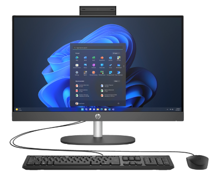 HP ProOne 245 23.8", AMD Ryzen 3, 8GB, 256GB SSD, Windows 11 + MS Office 1 año + Avast Premium 1 año